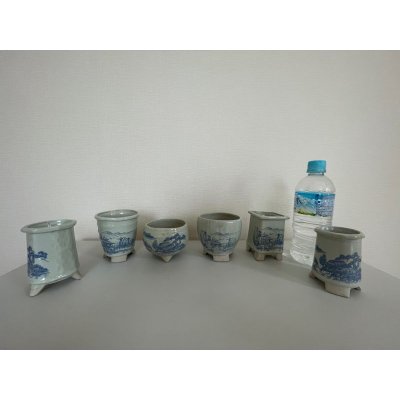 Photo3: No.13A-73F  Shohin pot set, 6pcs