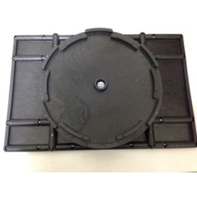 Photo3: No.S-290  Turntable(square, Large)* [5500g / 60x40cm]