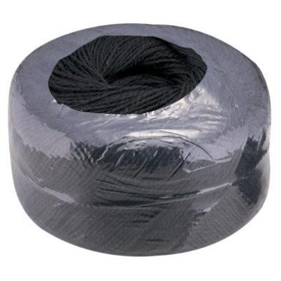 Photo1: No.1175  Hemp-palm rope black 1000M [4kg]