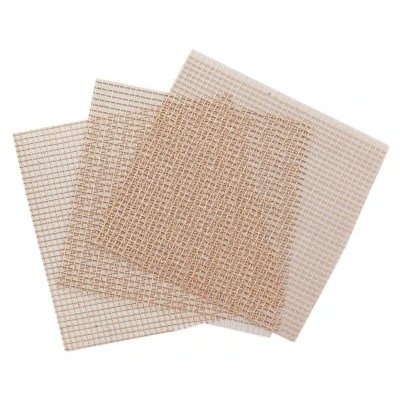 Photo1: No.1679  Copper net, 3pcs [40g / 100 x 100 mm]