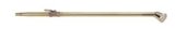 No.2814  Brass plated nozzle with cock for replacement L [262g/640mm]