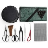 No.2393  Bonsai tool set for biginners, 10pcs [1250g / 355 x 230 x 45 mm]