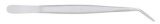 No.3312  Professional stainless tweezers curved [30g/165mm]