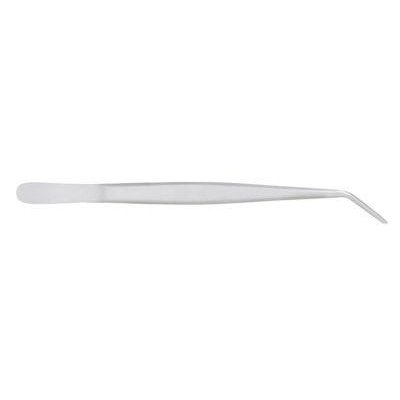 Photo1: No.3312  Professional stainless tweezers curved [30g/165mm]