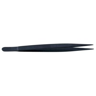 Photo1: No.1315  Professional handmade tweezers straight [80g/190mm]