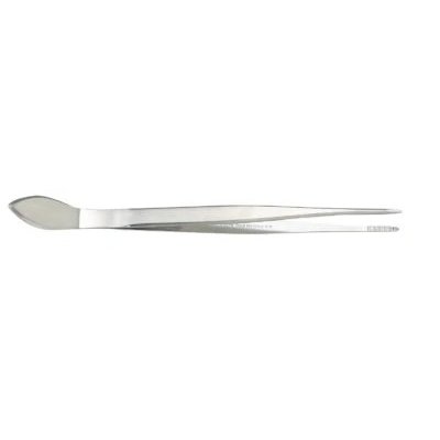 Photo1: No.1313  Stainless tweezers straight [60g/220mm]