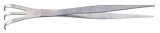 No.1322  Stainless tweezers with rake [45g/210mm]