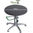 Photo2: No.M1203 <br>Green T Plus Round table (2)