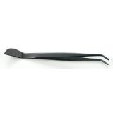 No.60195  Stainless Tweezer /Curved(dyeing black) [55g/220mm]