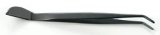 No.60195  Stainless Tweezer /Curved(dyeing black) [55g/220mm]