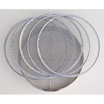 Photo1: No.60319  Stainless Soil Sieves(1,2,4,7,10 mm) [850g / 30cm]