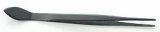 No.60194  Stainless Tweezer /Straight(dyeing black) [55g/220mm]