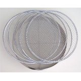 No.60320  Stainless Soil Sieves(1,2,4,7,10 mm) [1000g / 37cm]