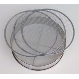 No.60276  Stainless Soil Sieves(2,4,7mm) [520g / 30cm]