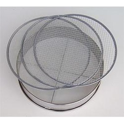 Photo1: No.60276  Stainless Soil Sieves(2,4,7mm) [520g / 30cm]