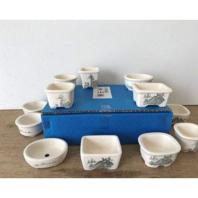 Photo2: No.301  Bunzan, Mame pot set, 12pcs