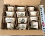 No.301  Bunzan, Mame pot set, 12pcs