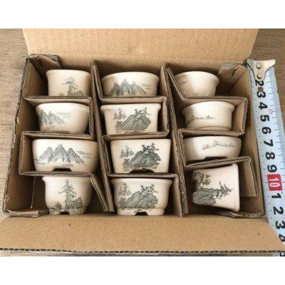 Photo1: No.301  Bunzan, Mame pot set, 12pcs