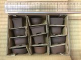 No.305  Bunzan, Mame bonsai pot, 12pcs