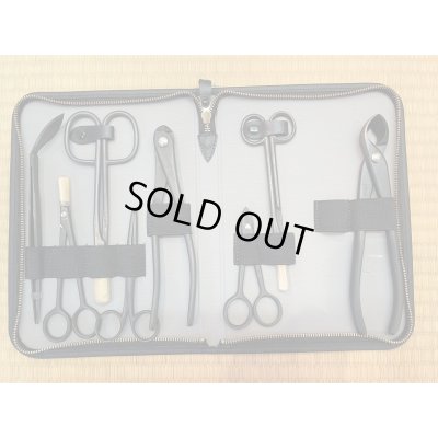 Photo1: No.0032  Tool set (8 pcs. set) [230x130x30mm]