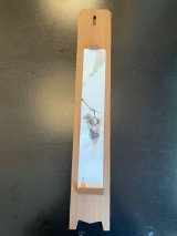 No.HS-1048  Hanging scroll painting on the wooden board