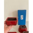 Photo4: No.503 <br>Bunzan, Shohin bonsai pot, 4pcs (4)
