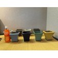 Photo2: No.1570-4 <br>Square cascade pot, 8pcs set (2)