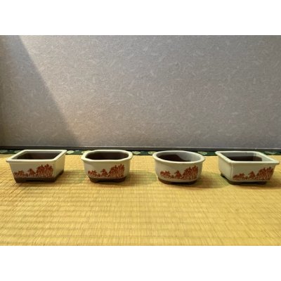 Photo3: No.AS3108-3.5  Bunzan, 4pcs set