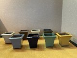 No.1570-4  Square cascade pot, 8pcs set