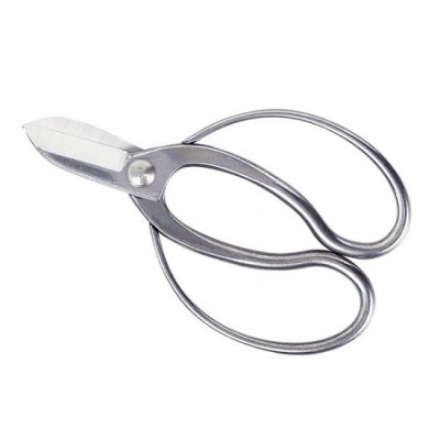 Photo1: No.3021  Stainless steel flower scissors Koryu type [182g/165mm]