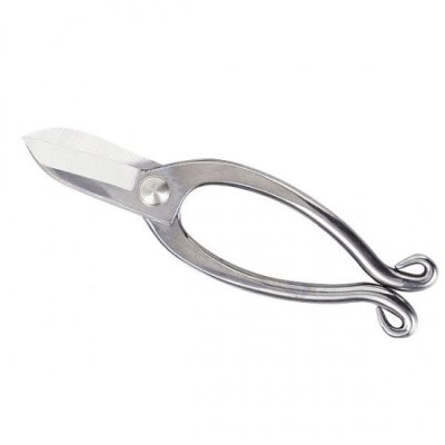 Photo1: No.3022  Stainless steel flower scissors Ikenobou type [150g/165mm]