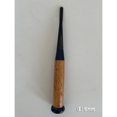 Photo11: No.0039  Graving Chisel wooden grip [95g (550g)/190mm]