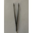 Photo2: No.0012 <br>Bonsai Tweezers round [68g/210mm] (2)