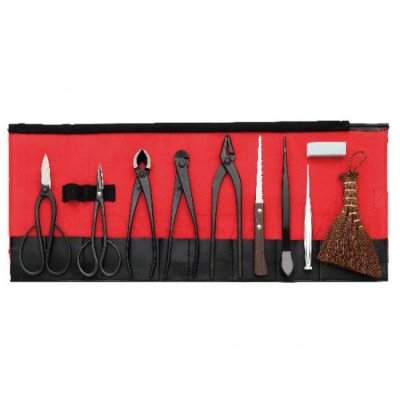 Photo1: No.2997  Bonsai tool set 10pcs [1280g]