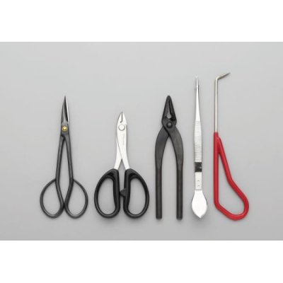Photo1: No.2399  Bonsai tool set for beginners 5pcs. [410g]