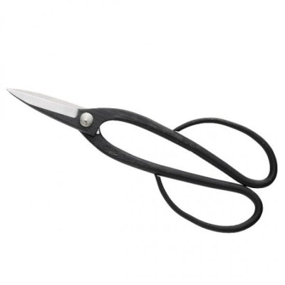 Photo1: No.2083  Professional long handled bonsai scissors aogami [163g/210mm]