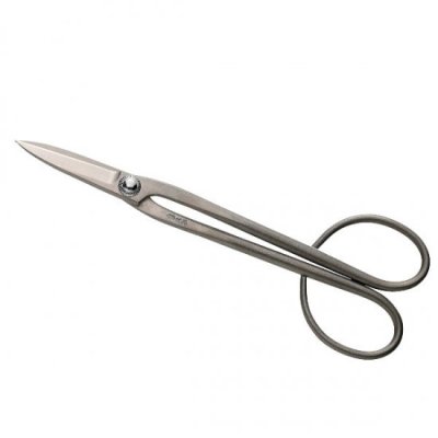 Photo1: No.2026  Fluorine nickel plating twig scissors [120g/210mm]
