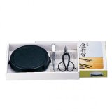 No.1386  Bonsai turntable set, 3pcs [590g / 355 x 230 x 45 mm]