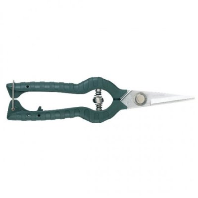 Photo1: No.3032  Stainless steel gardening scissors [91g/195mm]