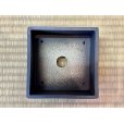 Photo2: No.BK2012-4 <br>Square Bonsai pot, black (2)