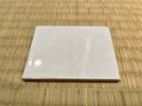 No.WY2001-2.5  Square ceramic plate, white