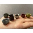 Photo3: No.MP8A-01  Mame pot set, 6 pieces with board