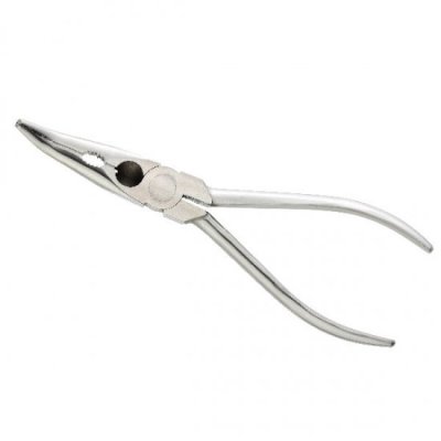Photo1: No.3221  Stainless steel bonsai pliers bend [108g/158mm]