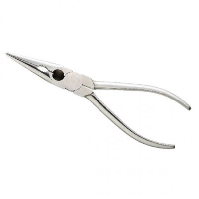Photo1: No.3220  Stainless steel bonsai pliers straight [114g/160mm]
