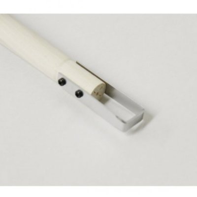 Photo2: No.2272   wooden pattern double-edged jin knife square [45g/235mm]