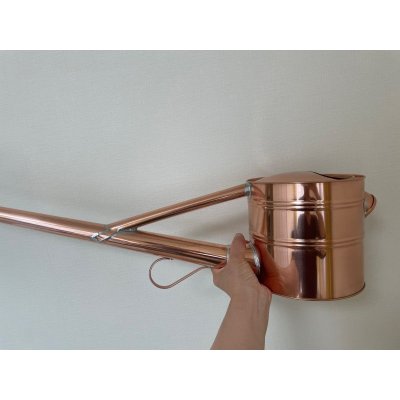 Photo3: No.YN3503  Watering Can, made of Copper  6L* (No.1004)