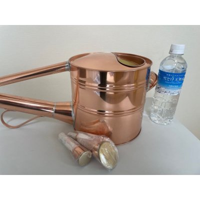 Photo4: No.NE0006  Watering Can, made of Copper  6L* (No.1004)