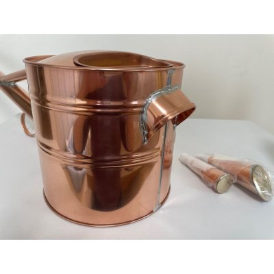 Photo5: No.YN3503  Watering Can, made of Copper  6L* (No.1004)