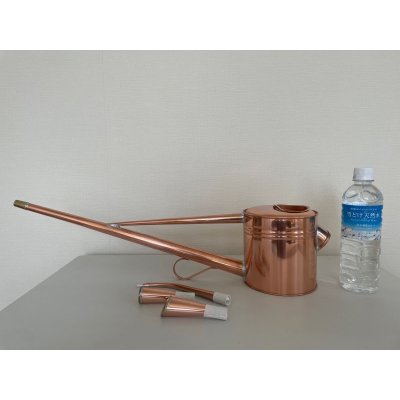Photo1: No.YN3501  Watering Can, made of Copper  2L* (No.1002)