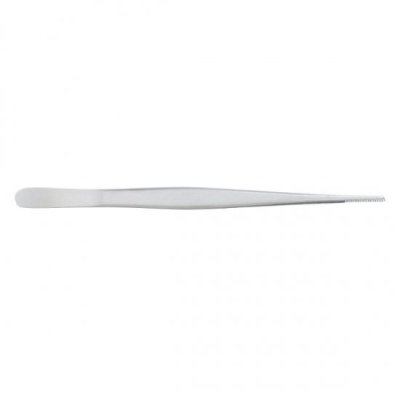 Photo1: No.3311  Professional stainless steel tweezers S [30g/165mm]